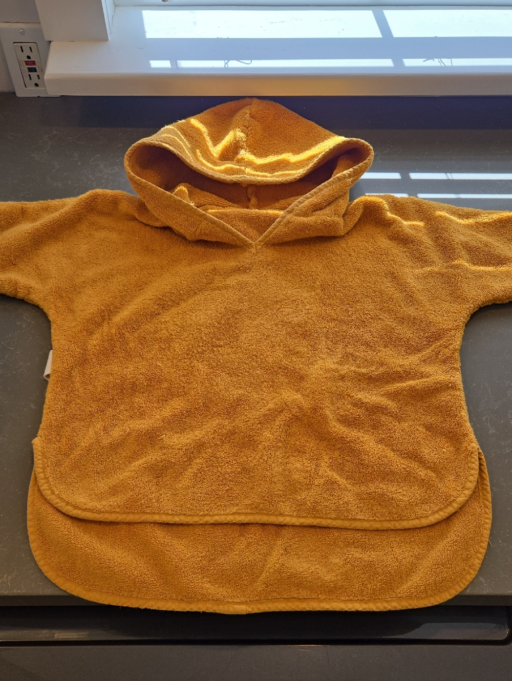 Toddler hooded towel